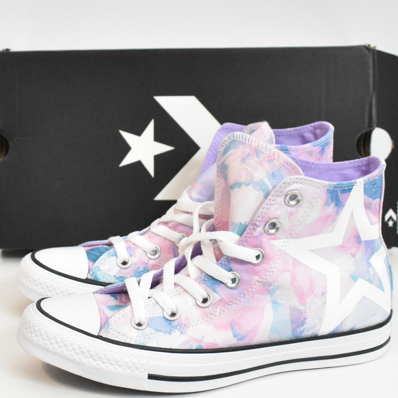 Converse Shoes - NEW Converse CTAS Washed LiLac High Top size 7.5